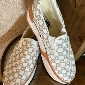 Vans Platform Canvas Slip-Ons